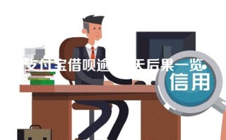 支付宝借呗逾期5天后果一览