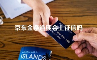 京东金条逾期会上征信吗