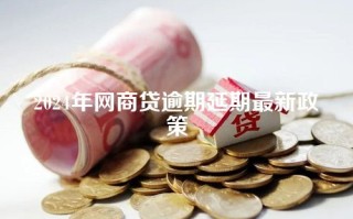 2024年网商贷逾期延期最新政策