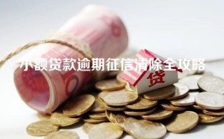 小额贷款逾期征信清除全攻略