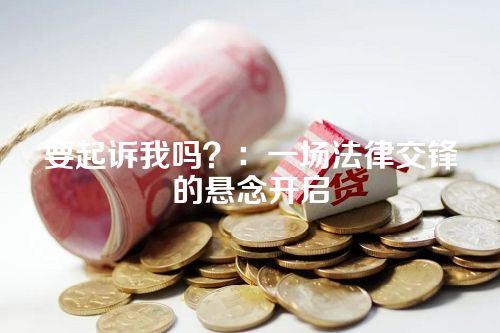 要起诉我吗？：一场法律交锋的悬念开启