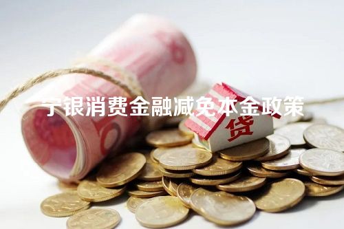 宁银消费金融减免本金政策