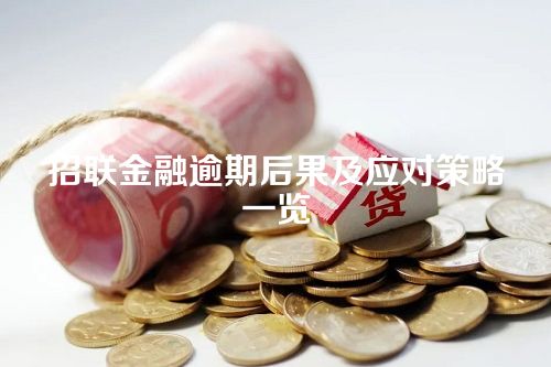 招联金融逾期后果及应对策略一览