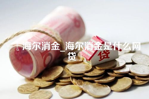 海尔消金_海尔消金是什么网贷