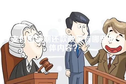 支付宝延期还款政策有哪些具体内容？