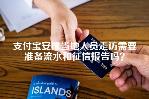 支付宝安排当地人员走访需要准备流水和征信报告吗？