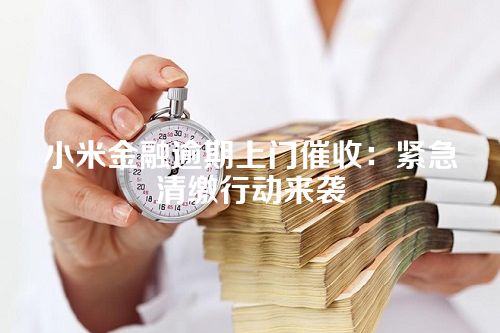 小米金融逾期上门催收：紧急清缴行动来袭