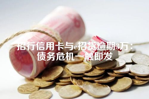 招行信用卡与e招贷逾期3万：债务危机一触即发