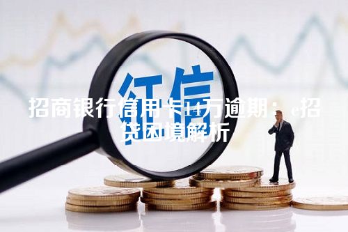 招商银行信用卡14万逾期：e招贷困境解析