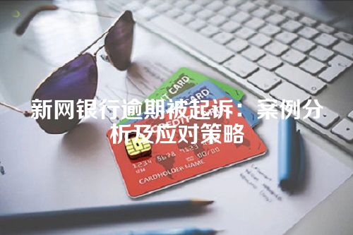 新网银行逾期被起诉：案例分析及应对策略