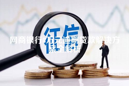 网商银行8万元逾期贷款解决方案全解析